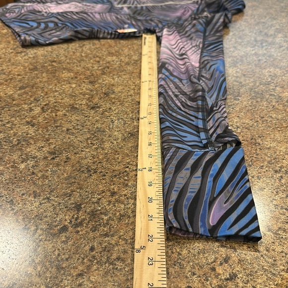 Free People Blue and Purple Long Sleeve Top - Picture 14 of 16